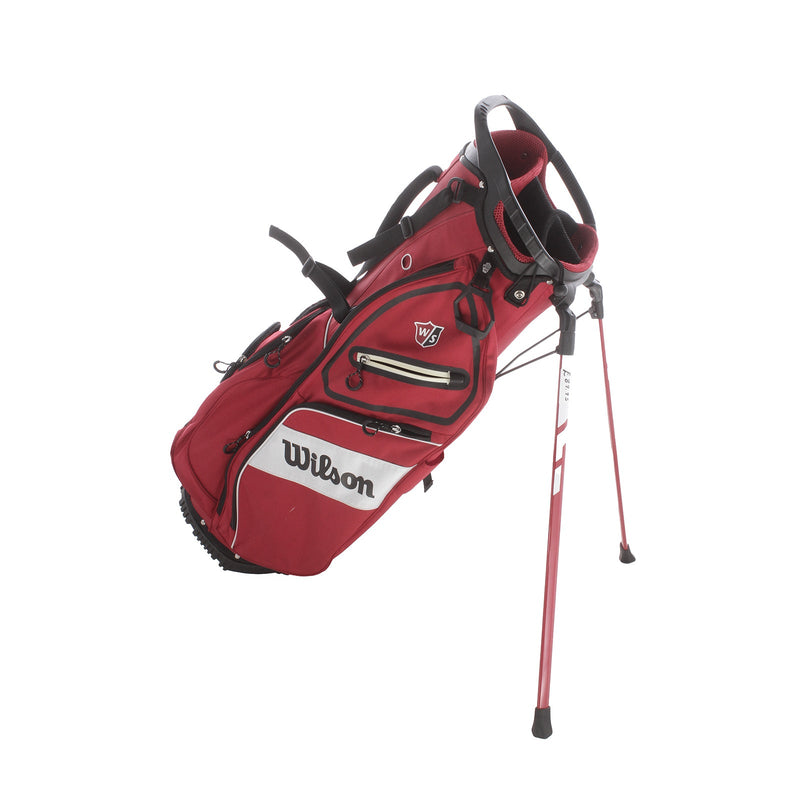 Wilson Stand Bag - Red/White