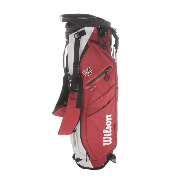 Wilson Exo Lite Stand Bag - Red/White/Black