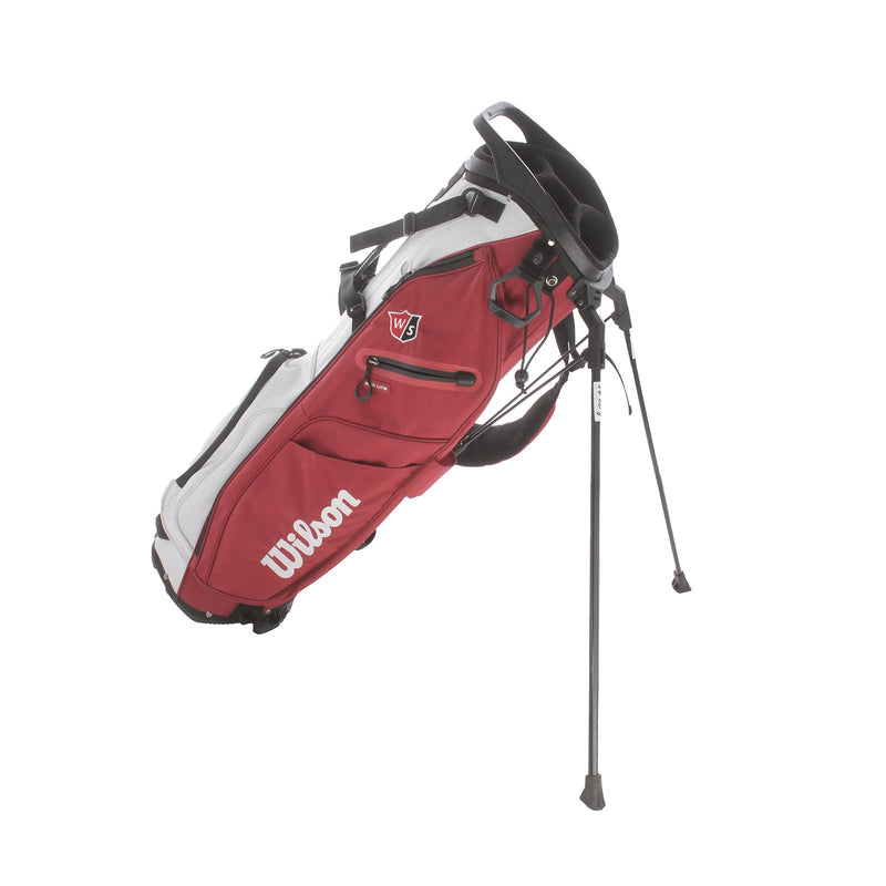 Wilson Exo Lite Stand Bag - Red/White/Black