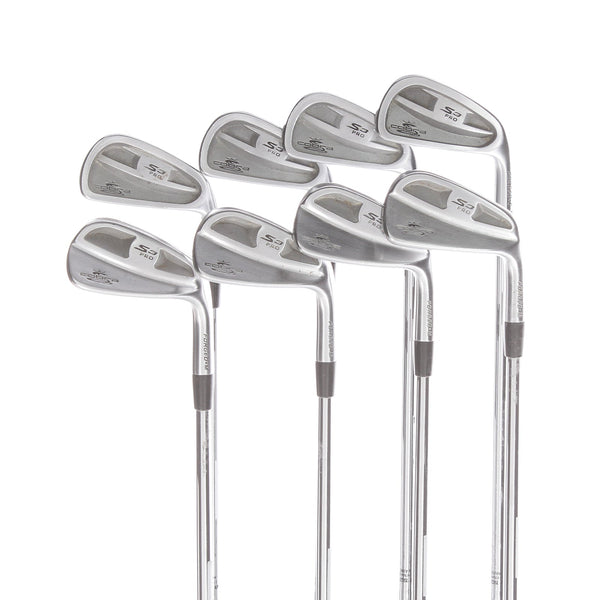 Cobra S3 Pro Steel Mens Right Hand Irons 3-PW Stiff - Dynamic Gold S300