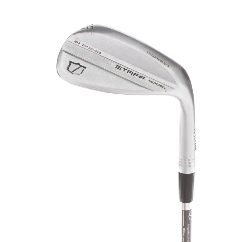 Wilson Staff Model ZM Steel Mens Right Hand Lob Wedge 60* 6 Bounce Wedge - Dynamic Gold Spinner