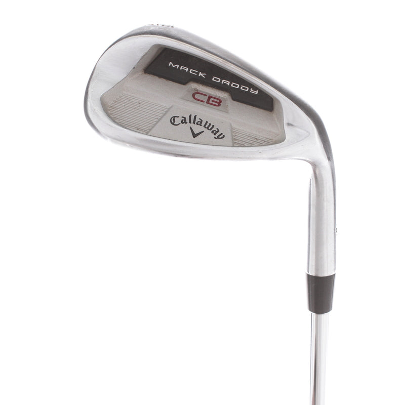 Callaway Mack Daddy CB Steel Mens Right Hand Lob Wedge 60* 12 Bounce Wedge - KBS Hi-Rev 2.0