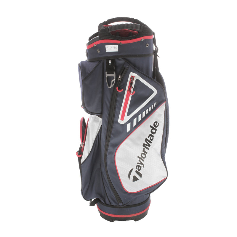 TaylorMade Select Plus Cart Bag - Blue/White/Red