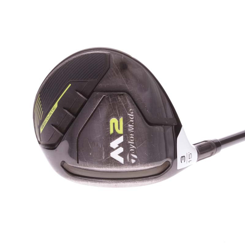 TaylorMade M2 2017 Model Graphite Men's Left Hand Fairway 3 Wood 15 Degree Regular - Reax 55