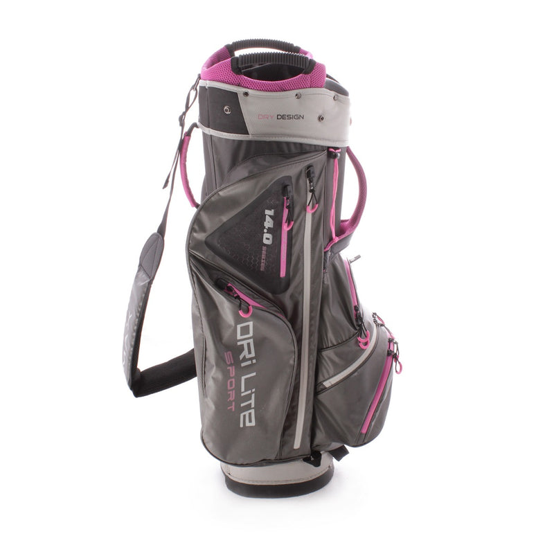 Big Max Second Hand Cart Bag - Grey/Pink