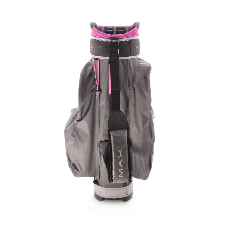 Big Max Second Hand Cart Bag - Grey/Pink