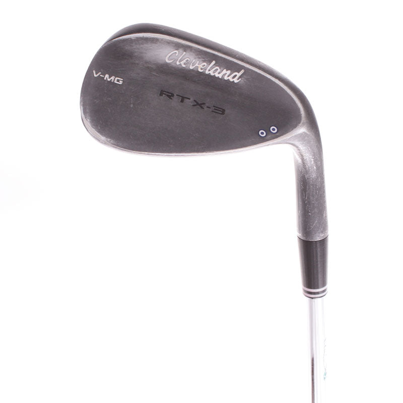 Cleveland RTX-3 Black Satin Steel Men's Right Hand Sand Wedge 56 Degree 11 Bounce Stiff - Project X 6.0