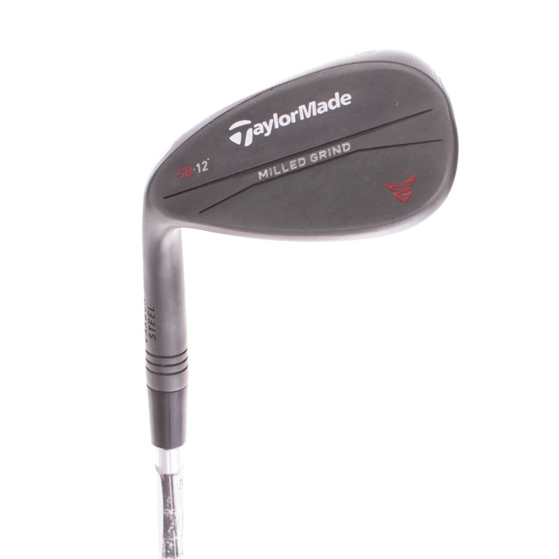 TaylorMade Milled Grind Black SB Steel Men's Left Hand Sand Wedge Wedge - Dynamic Gold