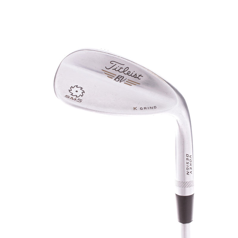 Titleist Vokey SM5 Tour Chrome K-Grind Steel Men's Right Hand Lob Wedge 58 Degree 11 Bounce Wedge - BV Design