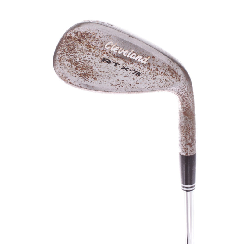 Cleveland RTX 3 Raw Steel Men's Right Hand Lob Wedge 60 Degree 9 Bounce Stiff - NS Pro Modus 105