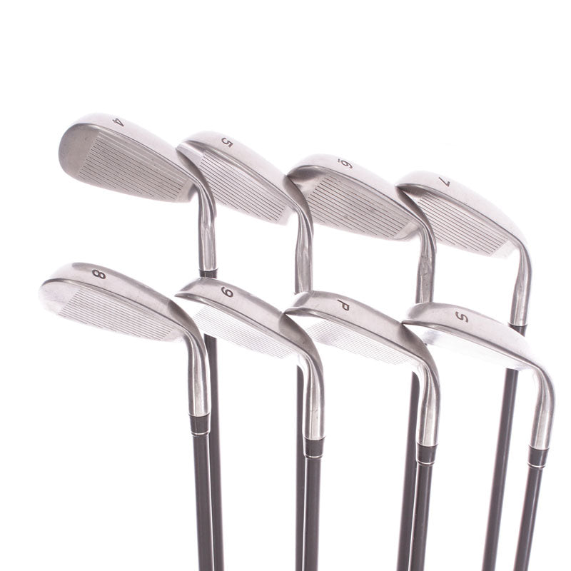 TaylorMade RAC OS Graphite Men's Left Hand Irons 4-SW Regular - Taylormade ug65