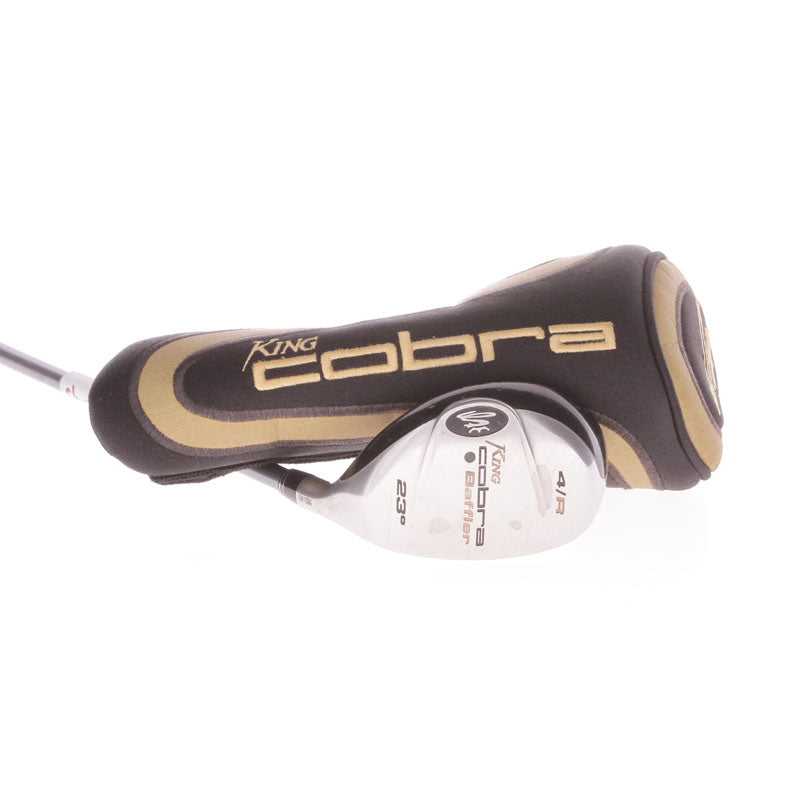 Cobra Baffler Graphite Men's Right Hand 4 Hybrid 23 Degree Regular - Aldila NV 65