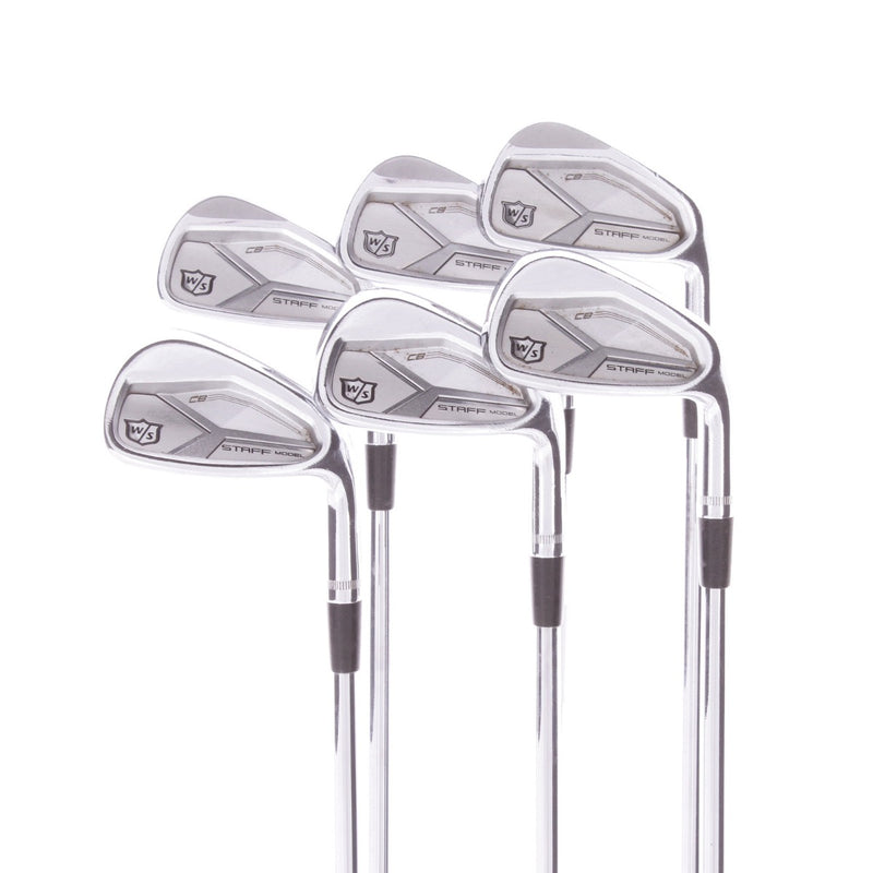 Wilson Staff Model CB Steel Men's Right Hand Irons 5-PW Stiff - Dynamic Gold S300