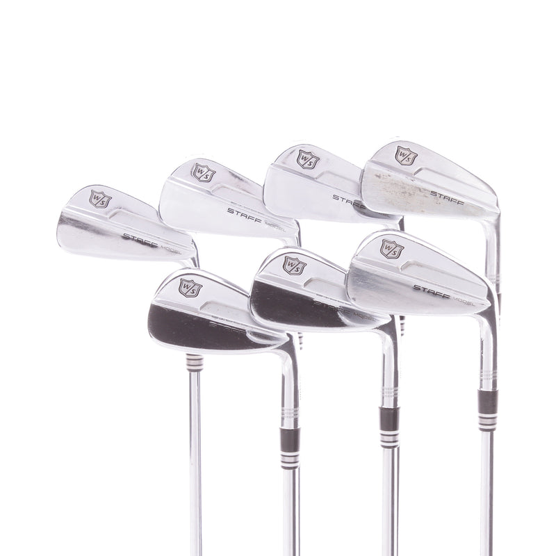 Wilson Staff Model Blades Steel Men's Right Hand Irons 4-PW Stiff - KBS 120