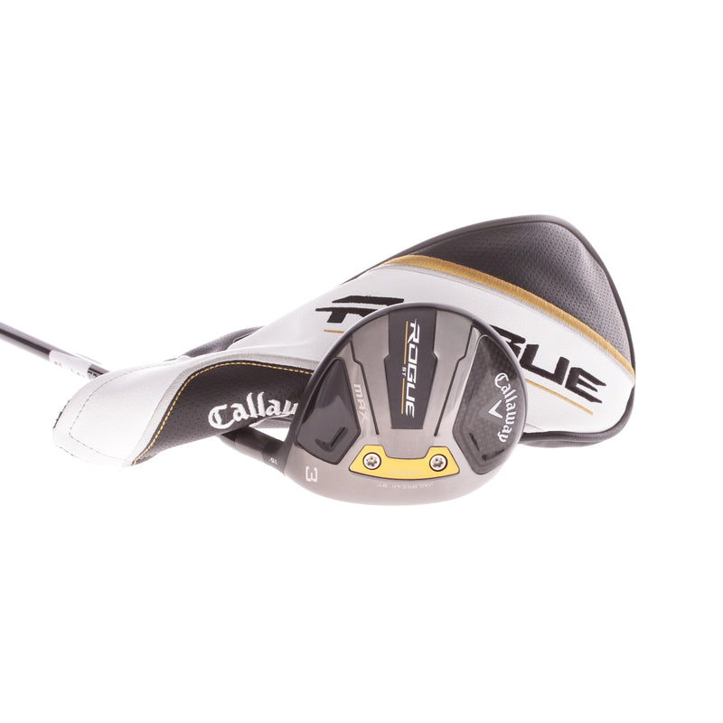 Callaway Rogue ST Max Graphite Men's Right Hand Fairway 3 Wood 15 Degree Stiff - Tensei Blue 75