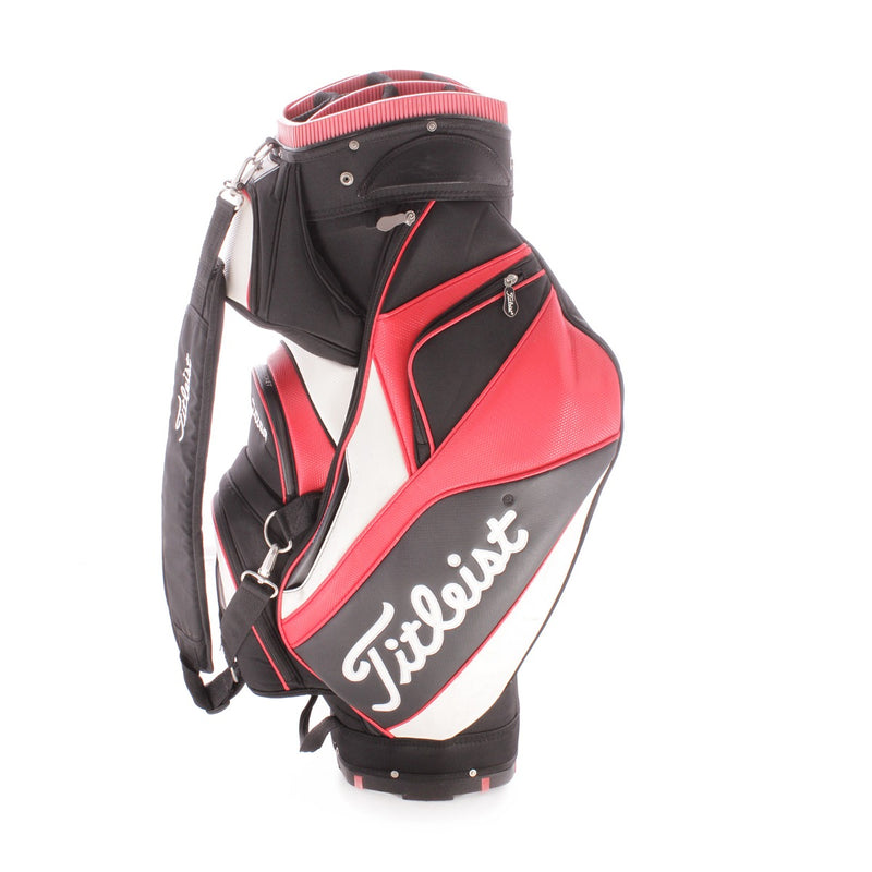 Titleist Second Hand Cart Bag - Red/White/Black