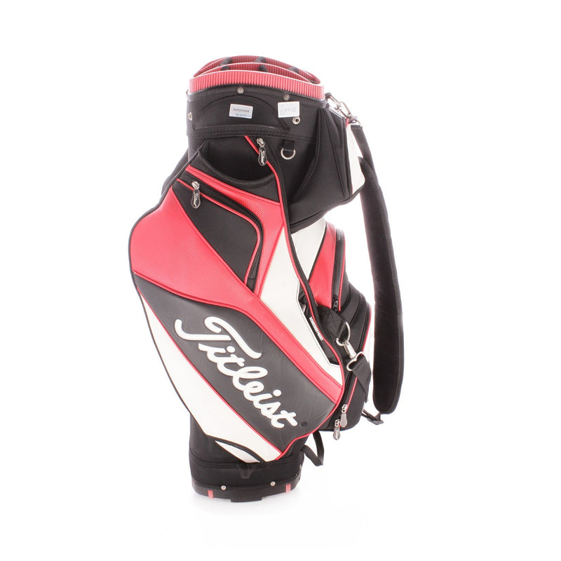 Titleist Second Hand Cart Bag - Red/White/Black