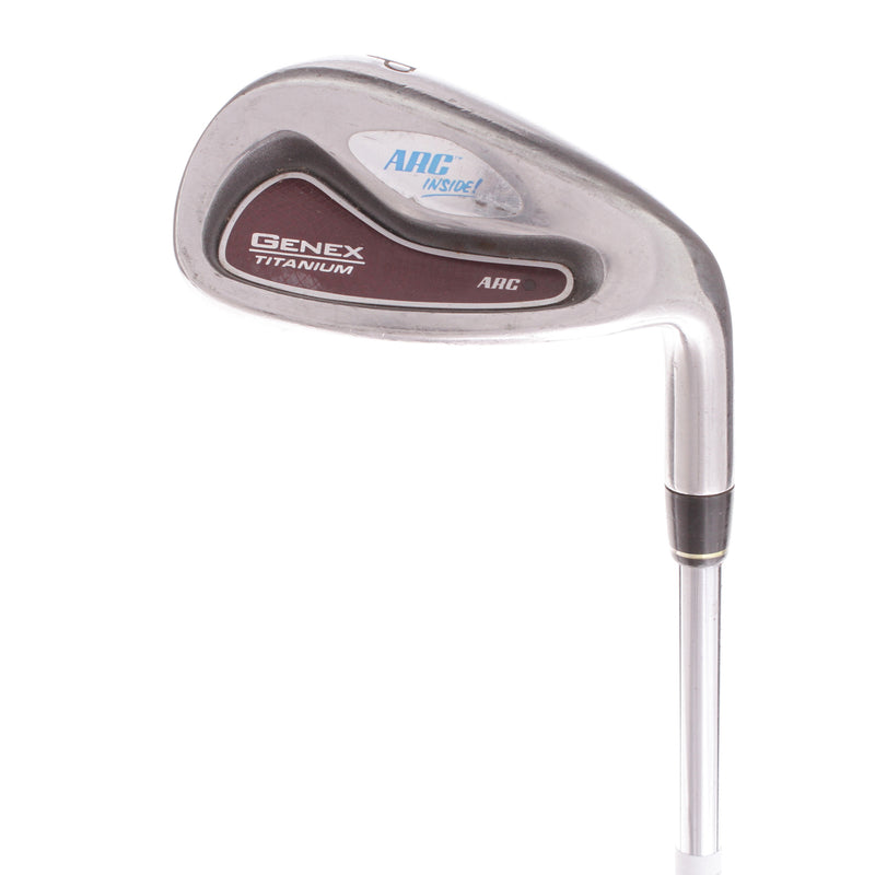 Genex Titanium Arc Steel Mens Right Hand Pitching Wedge 47 Degree Wedge - True Temper