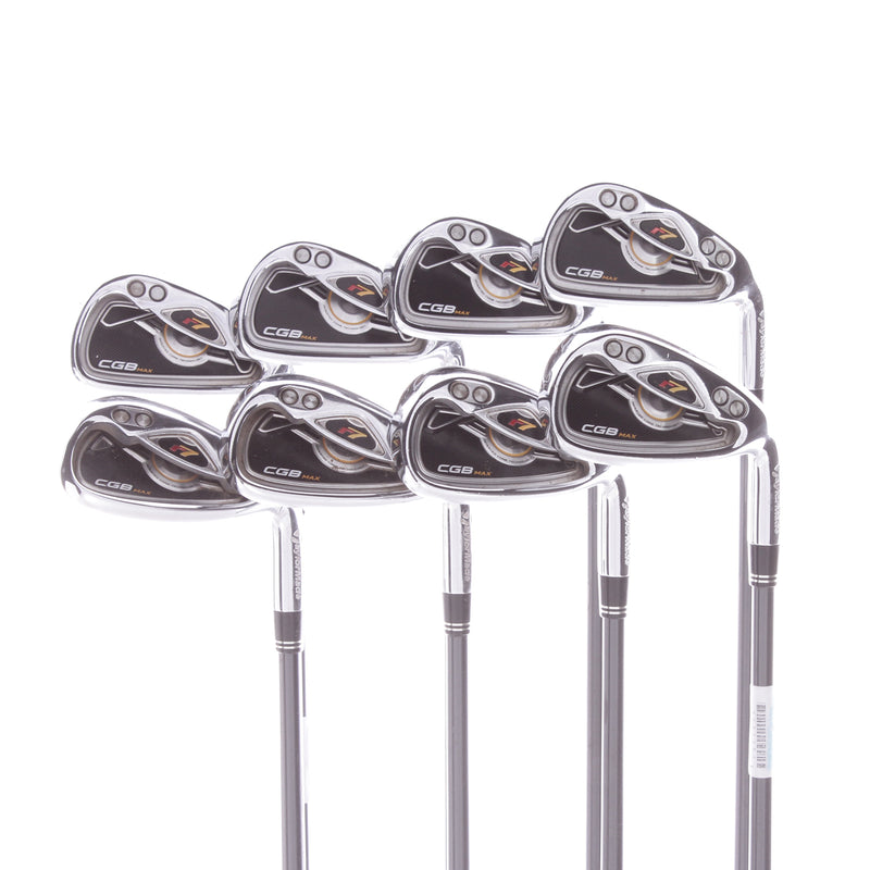 TaylorMade R7 CGB Max Graphite Men's Right Hand Irons 4-SW Regular - Reax 55