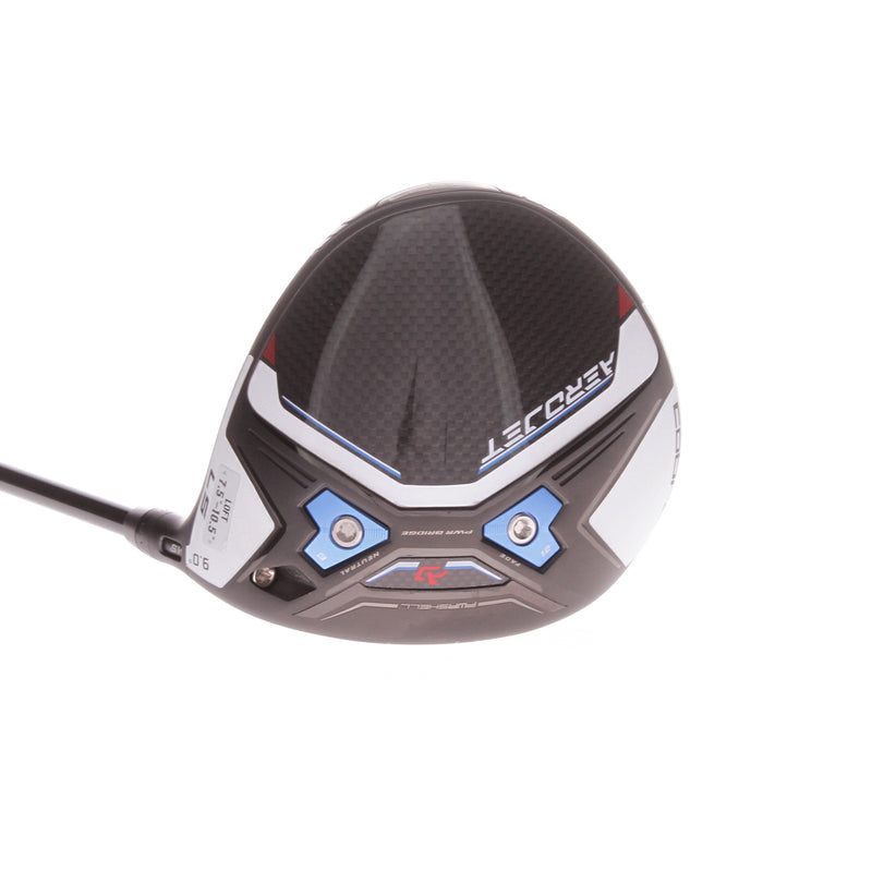 Cobra Aerojet Graphite Mens Right Hand Driver 9 Degree Stiff - Tensei White 65