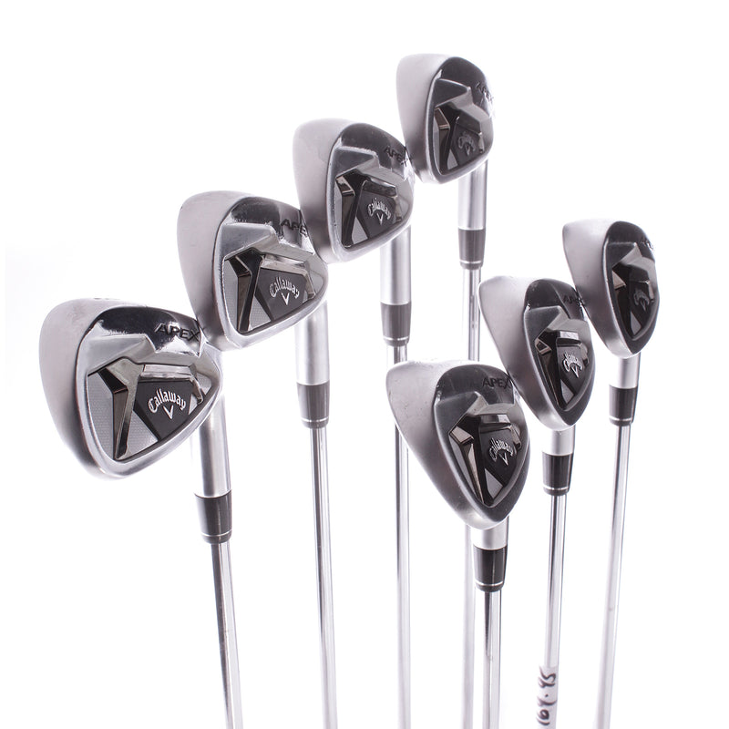 Callaway Apex 2021 Forged Steel Men's Right Hand Irons 5-AW Regular - Elevate 95