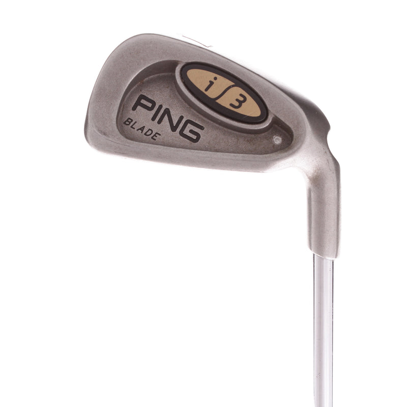 Ping i3 Blade Steel Men's Right Hand 7 Iron White Dot Stiff - Cushin JZ