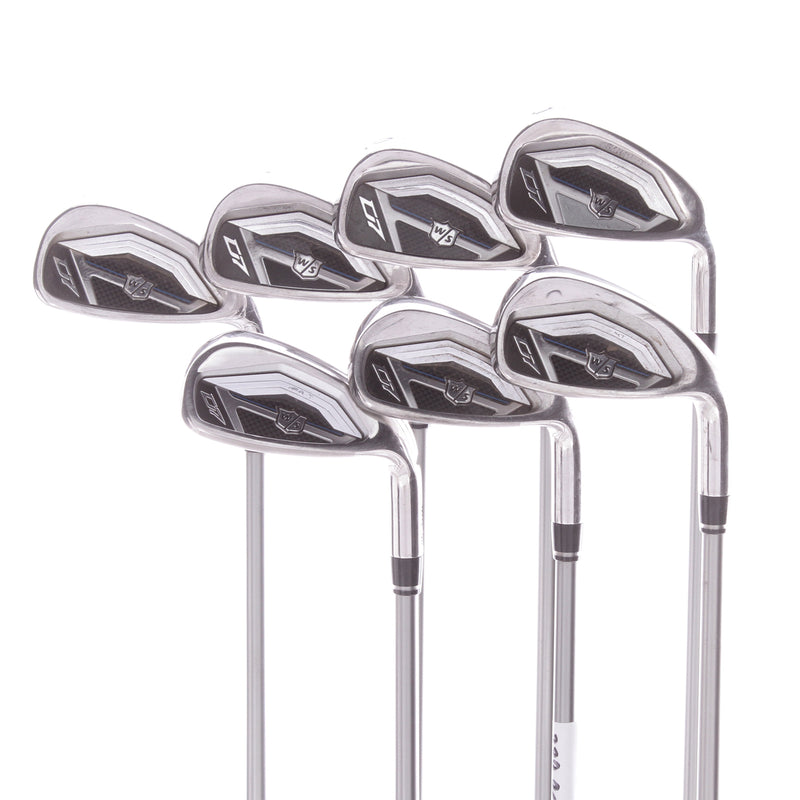 Wilson Staff D7 Graphite Men's Right Hand Irons 5-SW Regular - Recoil 460