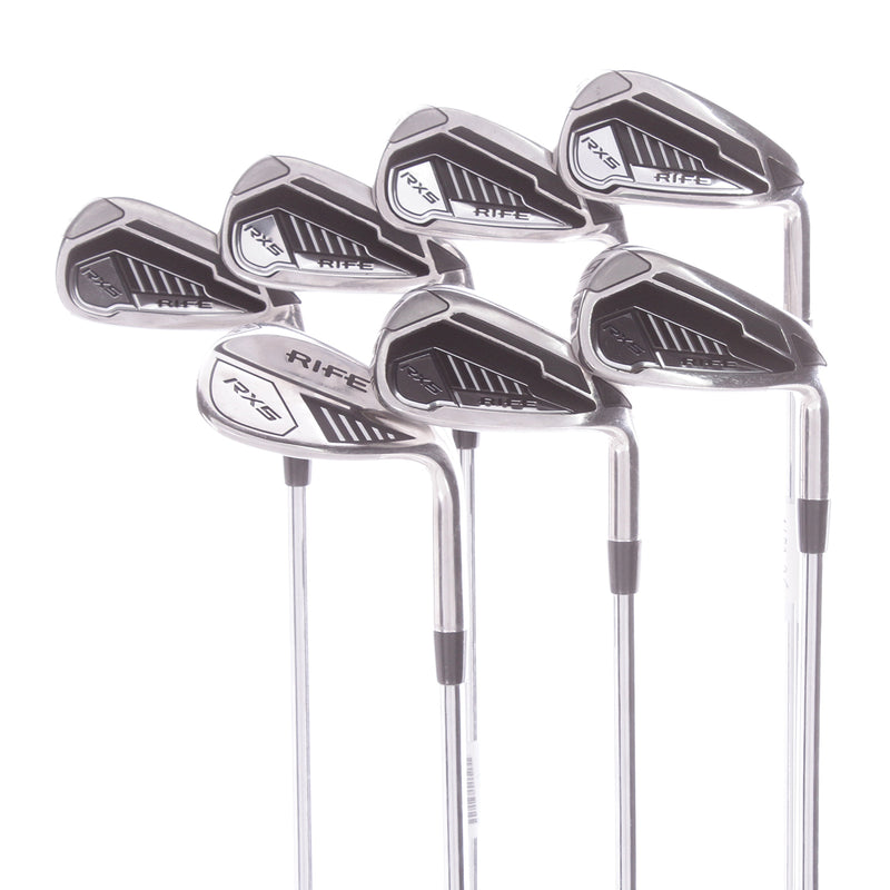 Rife RX5 Steel Men's Right Hand Irons 5-SW Regular - Rife