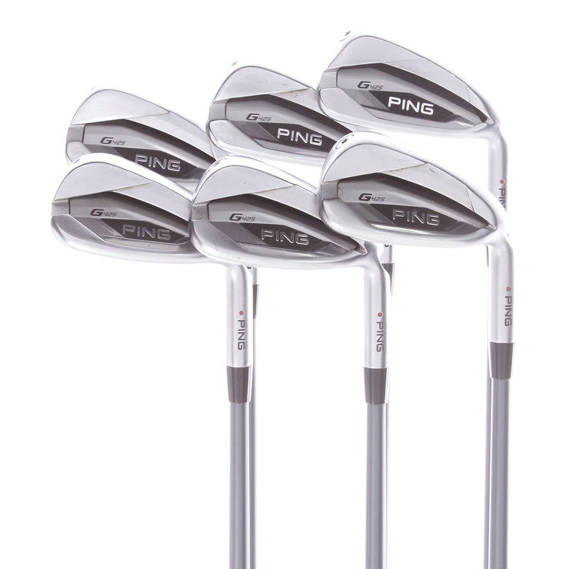 Ping G425 Graphite Men's Right Hand Irons 6-PW+UW Red Dot  Regular - Ping Alta CB