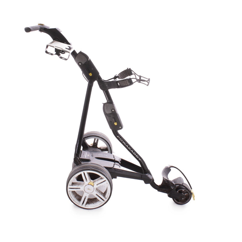 Powakaddy FW3 18 Hole Lithium Second Hand Electric Golf Trolley - Gunmetal