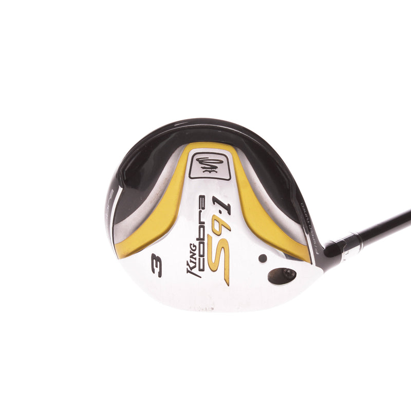 Cobra King S9-1 Graphite Men's Left Hand Fairway 3 Wood 15 Degree Stiff - Aldila DVS - HL