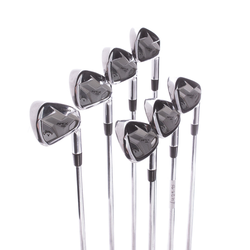 Callaway Apex Pro 19 Steel Men's Right Hand Irons 4-PW Extra Stiff - N.S.Pro Modus3