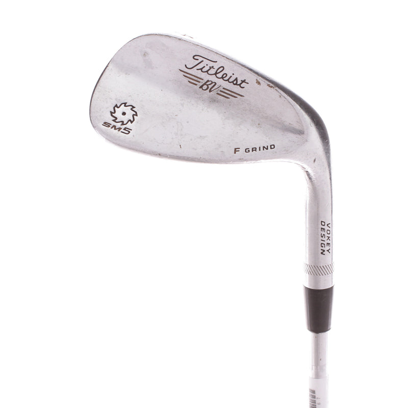 Titleist Vokey SM5 F Grind Steel Mens Right Hand Sand Wedge 54 Degree 14 Bounce Wedge - Vokey SM5