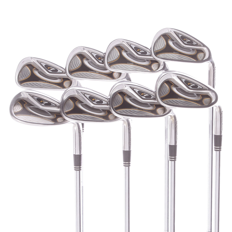 TaylorMade R7 Steel Men's Right Hand Irons 4-SW Stiff - TaylorMade T-Step 90