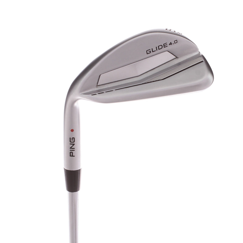 Ping Glide 4 Eye Steel Mens Left Hand Sand Wedge Red Dot 56 Degree 10 Bounce Wedge - Ping 115