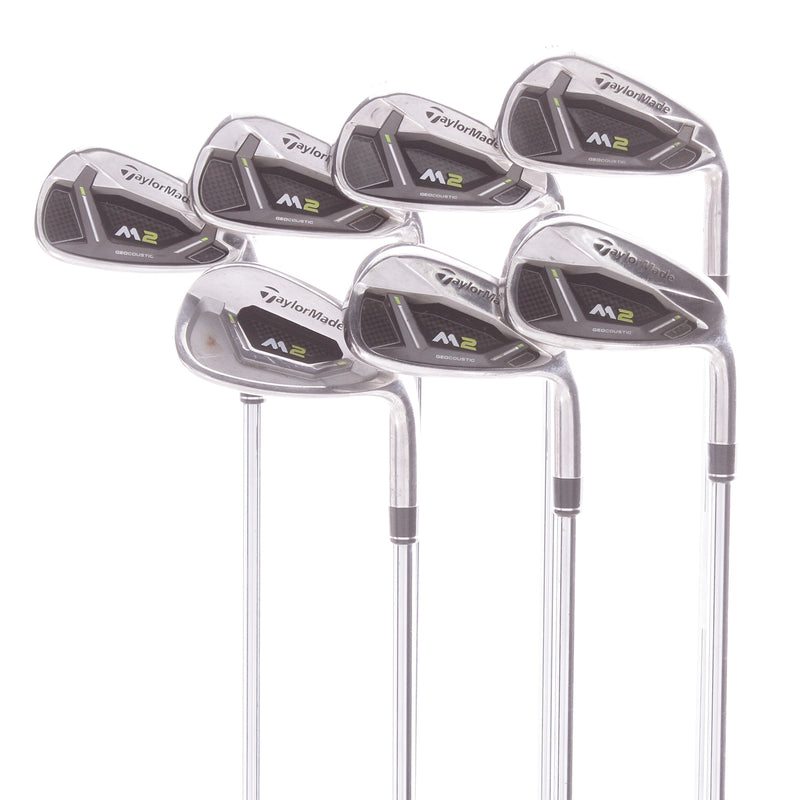 TaylorMade M2 Steel Men's Right Hand Irons 5-SW Regular - REAX Steel