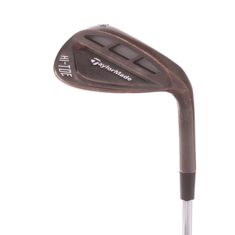 TaylorMade Milled Grind Hi Toe Steel Mens Right Hand Lob Wedge 58 Degree 10 Bounce Wedge - KBS Hi Rev 2.0