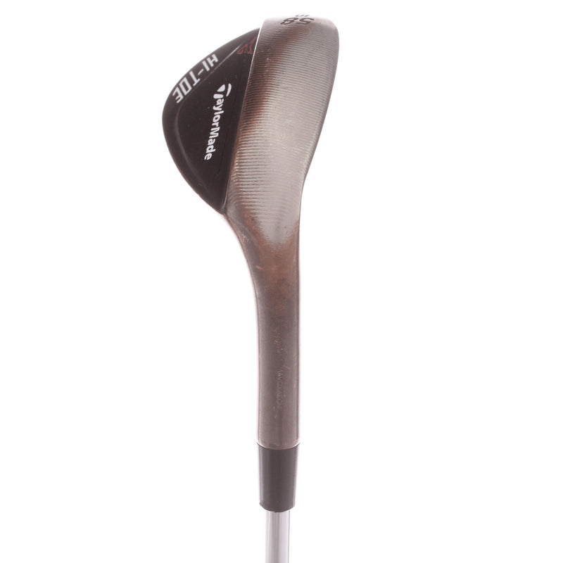 TaylorMade Milled Grind Hi Toe Steel Mens Right Hand Lob Wedge 58 Degree 10 Bounce Wedge - KBS Hi Rev 2.0