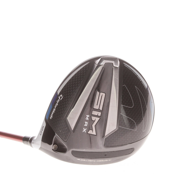 TaylorMade Sim Max Graphite Mens Right Hand Driver 12 Degree Regular - Fujikura Ventus Red 5