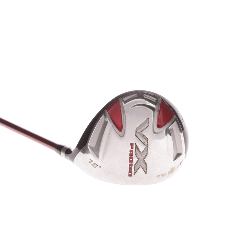 Benross VX Proto Graphite Mens Right Hand Fairway 3 Wood 15 Degree Regular - Aldila DVS 75 R