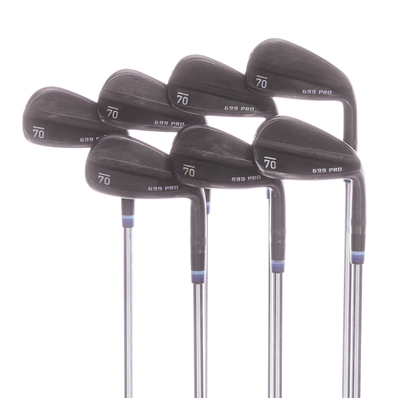 Sub Seventy 699.Pro Steel Mens Right Hand Irons 5-GW Regular - KBS Tour Lite 95