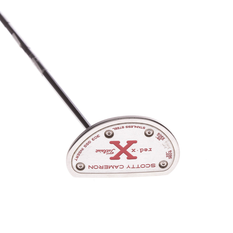 Scotty Cameron Red X Mens Right Hand Putter 32 Inches - Super Stroke