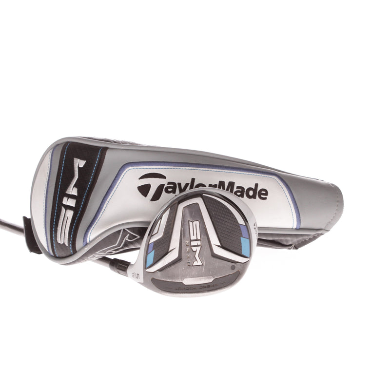 TaylorMade Sim Max-D Graphite Mens Right Hand Fairway 5 Wood 19 Degree Regular - UST Mamiya Helium