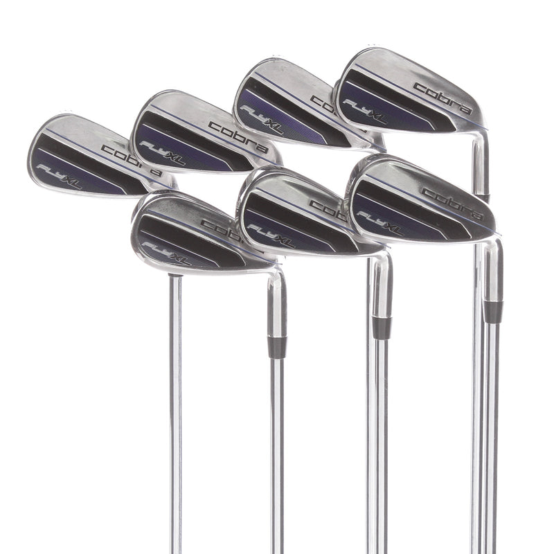 Cobra Fly XL Steel Mens Right Hand Irons 5-SW Regular - Cobra XL