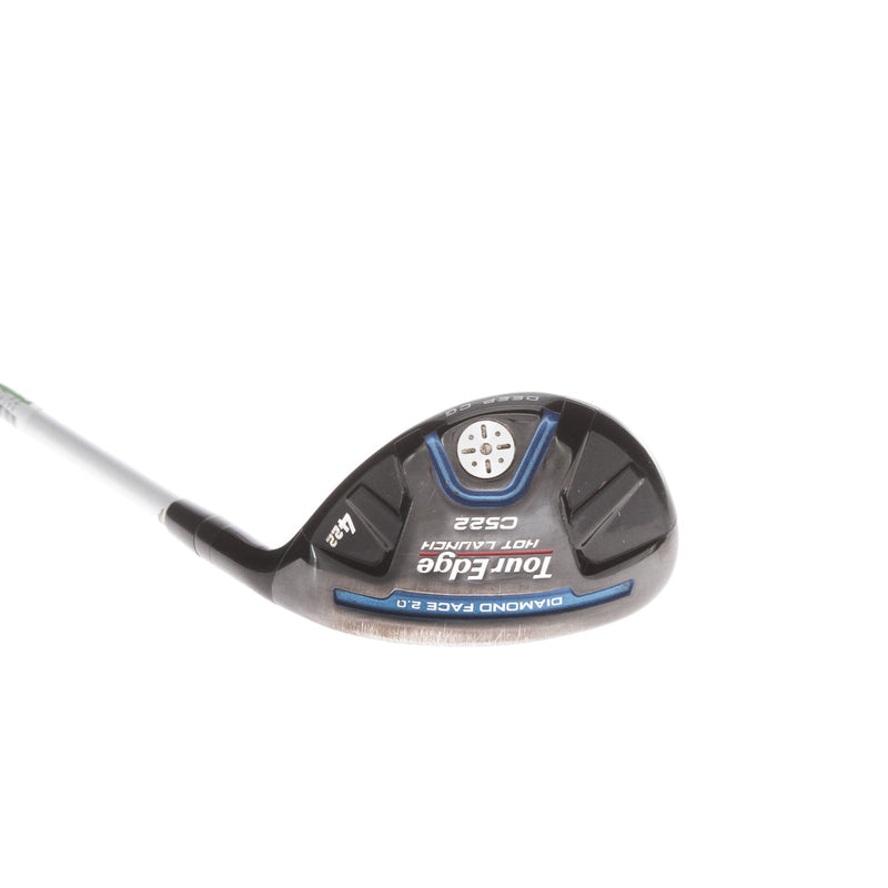 Tour Edge Hot Launch C522 Graphite Mens Right Hand 4 Hybrid 22* Regular - Fubuki HL Series 55R