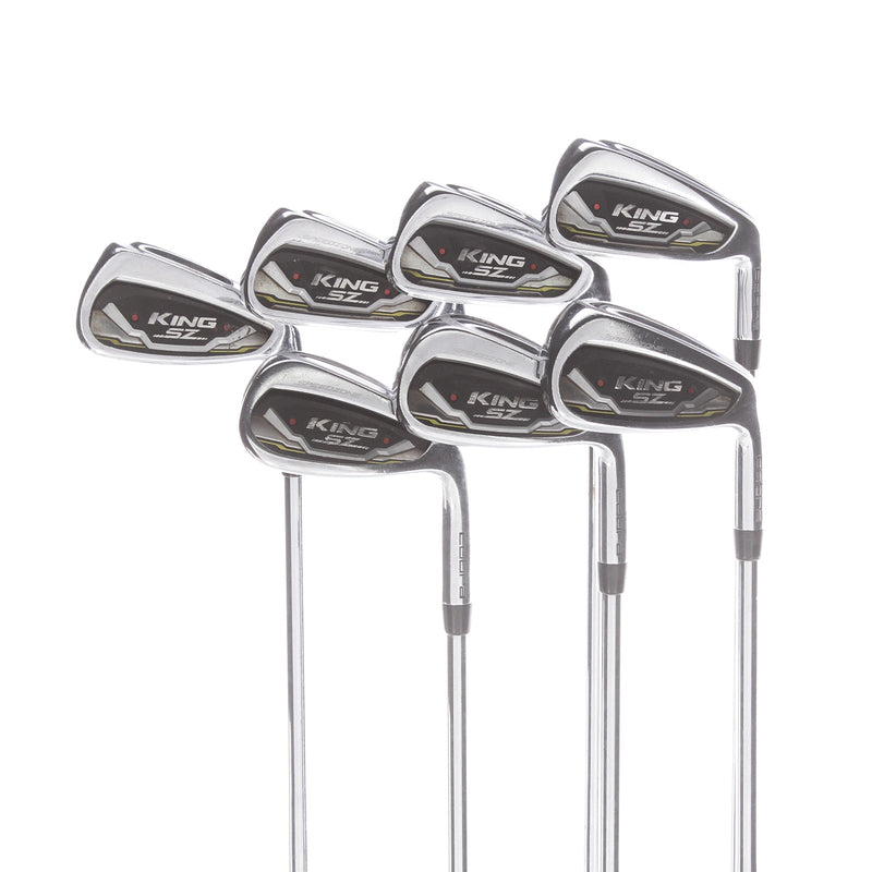 Cobra Speedzone Steel Mens Right Hand Irons 5-SW    Regular - KBS $-Taper Lite