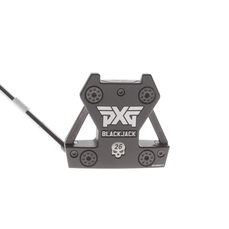 PXG Black Jack 26 Mens Right Hand Putter 36" Mallet - Super Stroke Tour 2.0