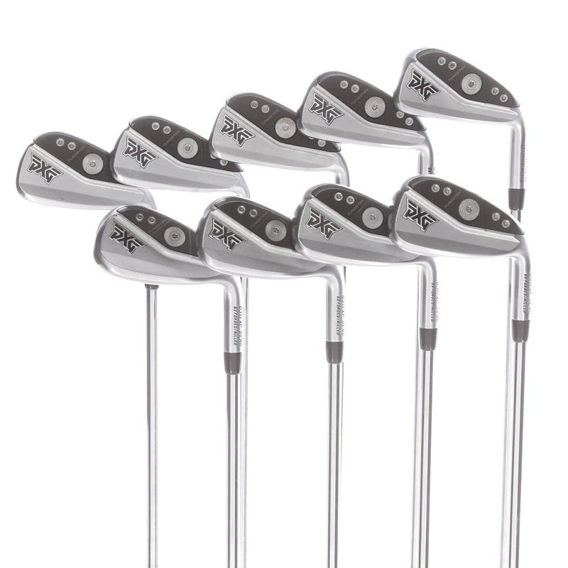 PXG 0311 XP Gen6 Steel Mens Right Hand Irons 4-PW+GW+SW Regular - KBS Tour Lite