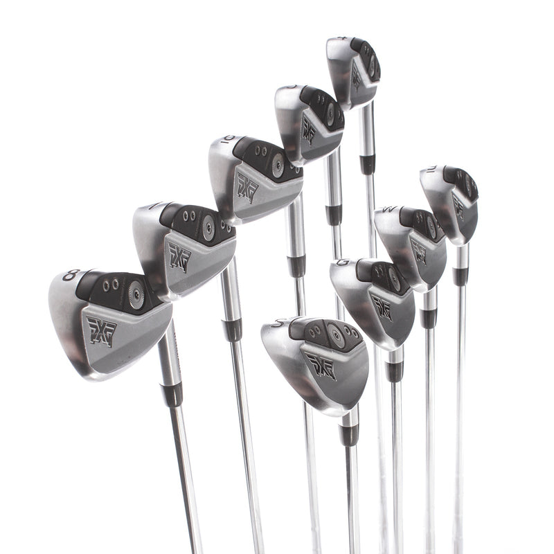 PXG 0311 XP Gen6 Steel Mens Right Hand Irons 4-PW+GW+SW Regular - KBS Tour Lite