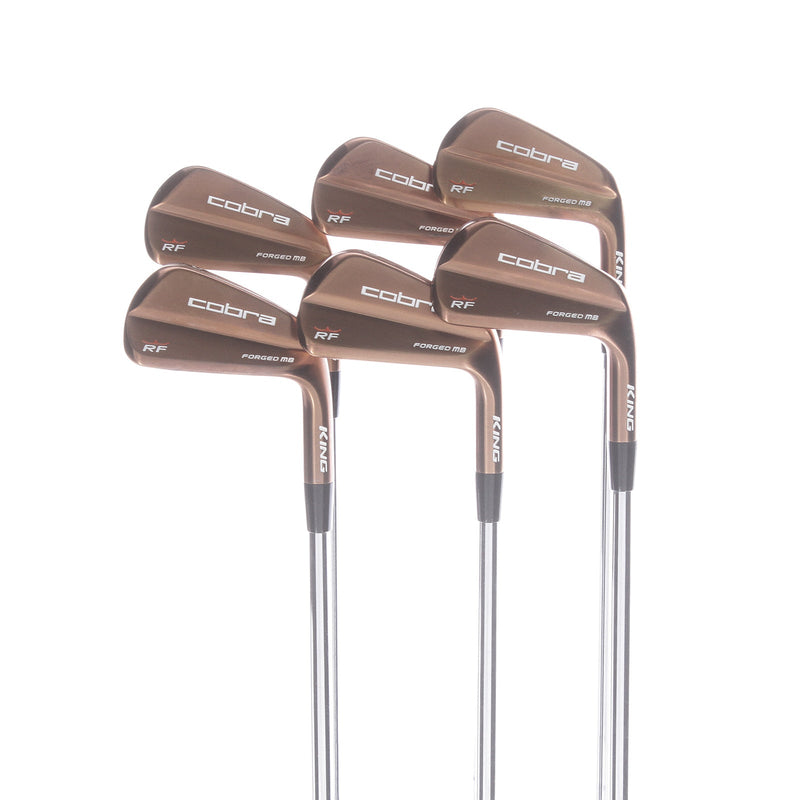 Cobra Forged Tec Copper Steel Mens Right Hand Irons 5-PW    Regular - KBS Tour Lite